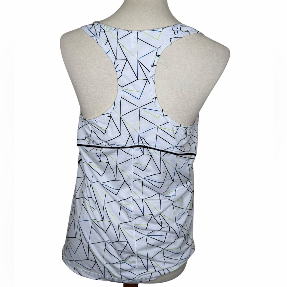Xersion Geometric Racerback Tank Top - Picture 3 of 4
